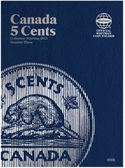 WHITMAN CANADIAN COIN FOLDERS - 5 CENTS NO. 3 image