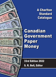 2022 CHARLTON STANDARD CATALOGUE CANADIAN GOVERNMENT PAPER MONEY - ENGLISH VERSION image