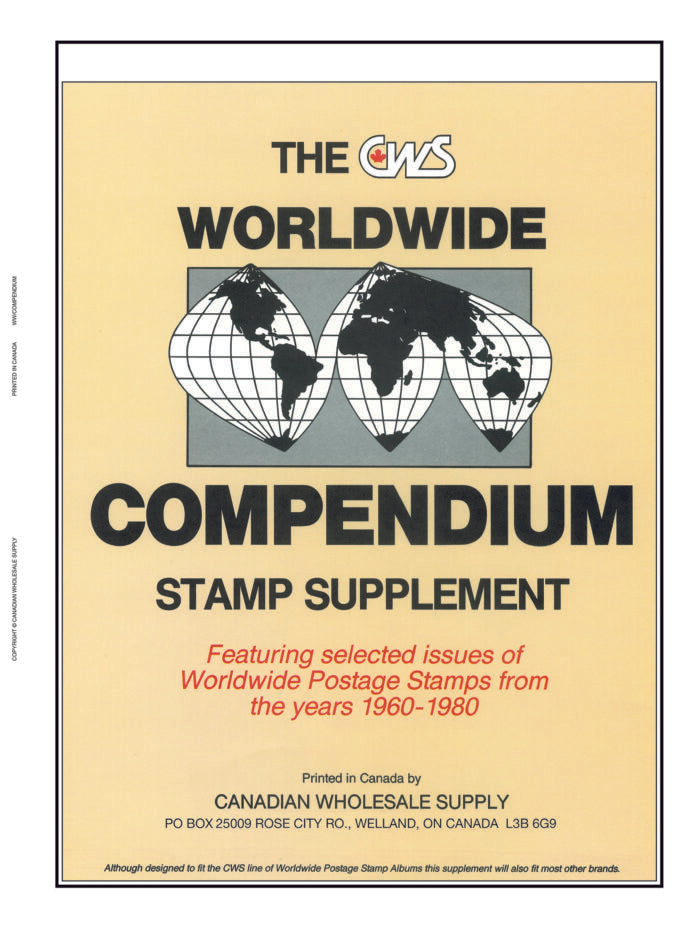 CWS WORLDWIDE SUPPLEMENTS – MADE IN CANADA FOR COLLECTORS WHO DEMAND MORE image
