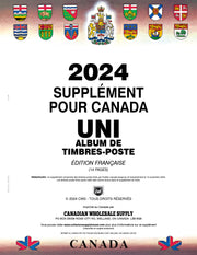 UNITY CANADA POSTAGE STAMP ALBUM - 2024 UNITY SUPPLEMENT FRENCH image