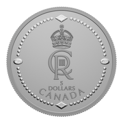 $5 Pure Silver Coin – His Majesty King Charles III’s Royal Cypher image 1