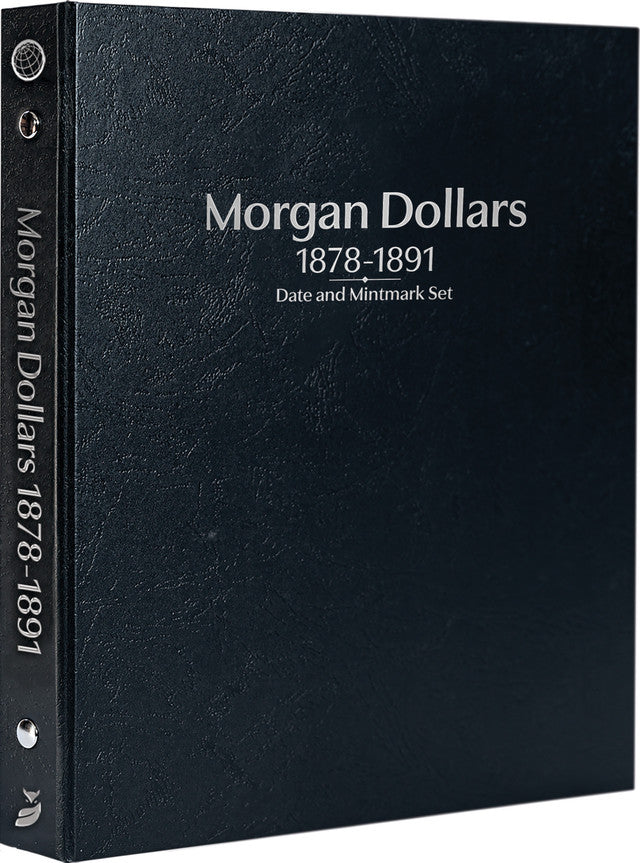 Whitman Prestige Coin Albums - MORGAN DOLLARS 1878-1891 BLACK image