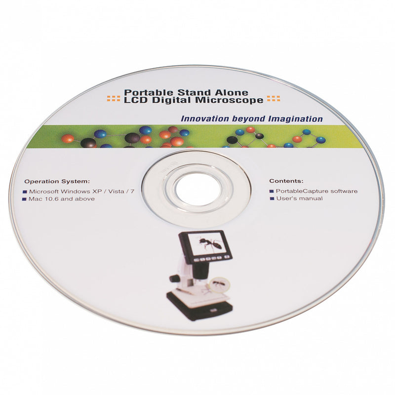 LCD Digital Microscope DM3, 10-500x magnification image 3