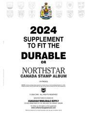 NORTHSTAR CANADA STAMP ALBUM - 2024 NORTHSTAR SUPPLEMENT image