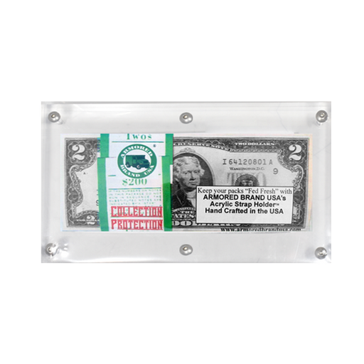 Armored Brand USA Acrylic Bulk Modern Currency Holder image 0