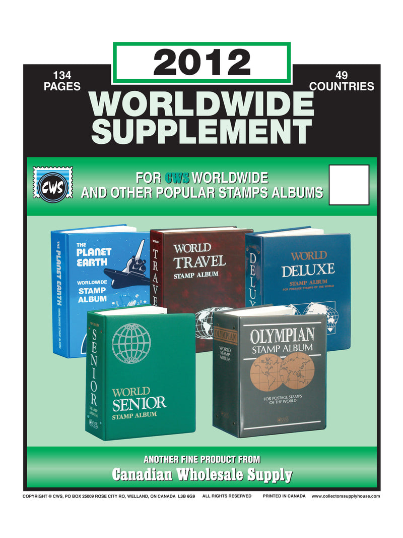 CWS WORLDWIDE SUPPLEMENTS – MADE IN CANADA FOR COLLECTORS WHO DEMAND MORE image