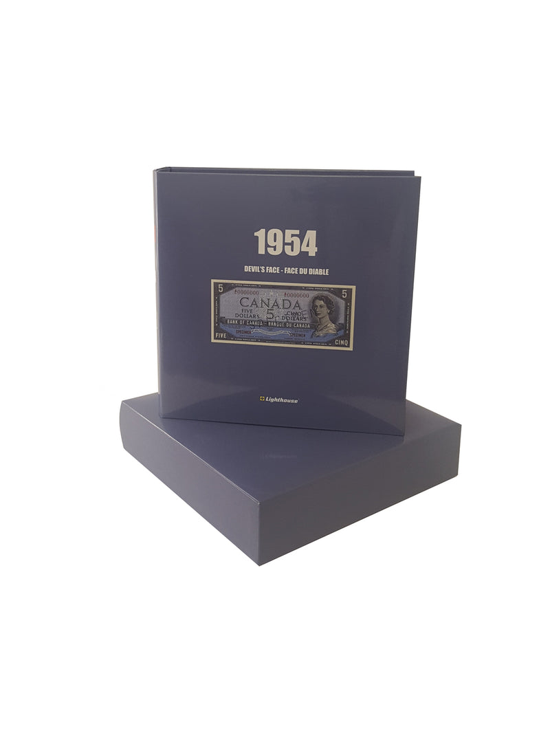 NUMIS Canada Banknote Album Set - 1954 Devil Face set image