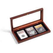 VOLTERRA COIN CASES FOR CERTIFIED COIN HOLDERS (SLABS) - For 3 slabs image