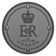 2022 $20 FINE SILVER COIN - QUEEN ELIZABETH II'S ROYAL CYPHER image 0
