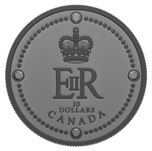 2022 $20 FINE SILVER COIN - QUEEN ELIZABETH II'S ROYAL CYPHER image 0