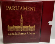 PARLIAMENT CANADA POSTAGE STAMP ALBUM image 0