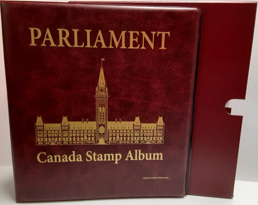 PARLIAMENT CANADA POSTAGE STAMP ALBUM image 0