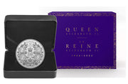 2022 $50 FINE SILVER COIN - QUEEN ELIZABETH II'S REIGN image 1