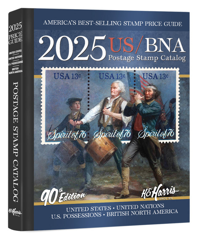 2025 US/BNA Postage Stamp Catalog, 90th Edition image 0