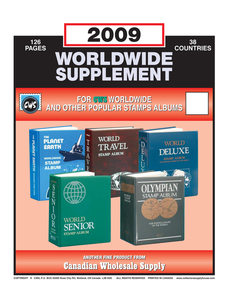 CWS WORLDWIDE SUPPLEMENTS – MADE IN CANADA FOR COLLECTORS WHO DEMAND MORE image