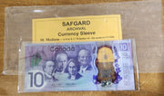 SAFGARD archival currency sleeves from the makers of SAFLIPS image 0