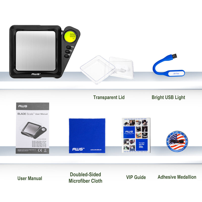 Blade-100 Digital Precision Scale – 100g x 0.01g