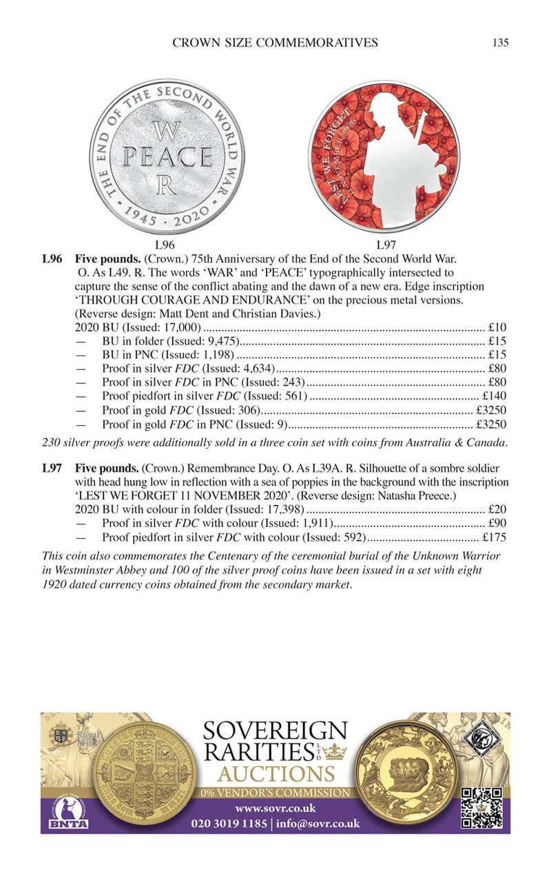2026 Coins of England & The United Kingdom