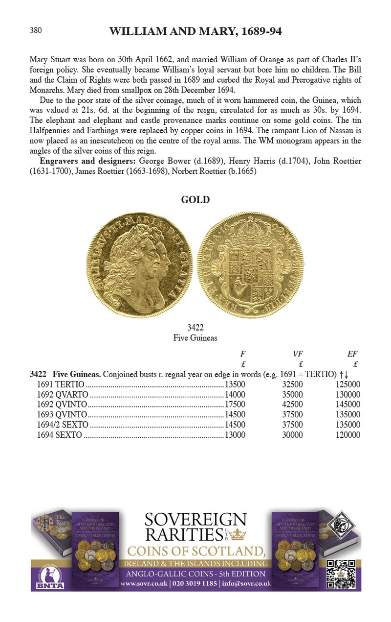 2026 Coins of England & The United Kingdom