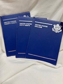 USA INSERT COIN FOLDERS