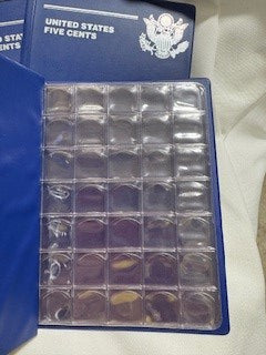 USA INSERT COIN FOLDERS