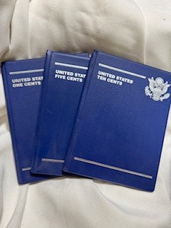 USA INSERT COIN FOLDERS