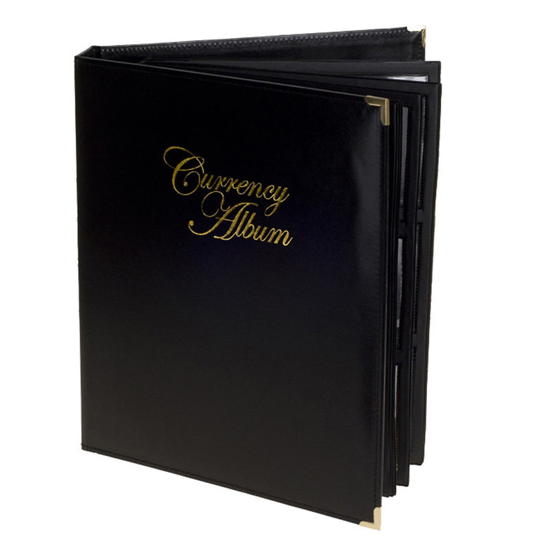 H.E. Harris® Premium Currency Album  (Includes Clear View Pages)