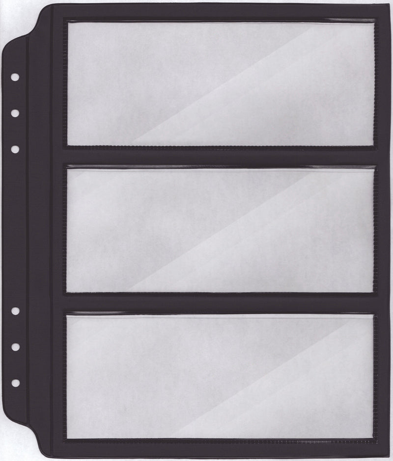 H.E. Harris® Premium Currency Album  (Includes Clear View Pages)