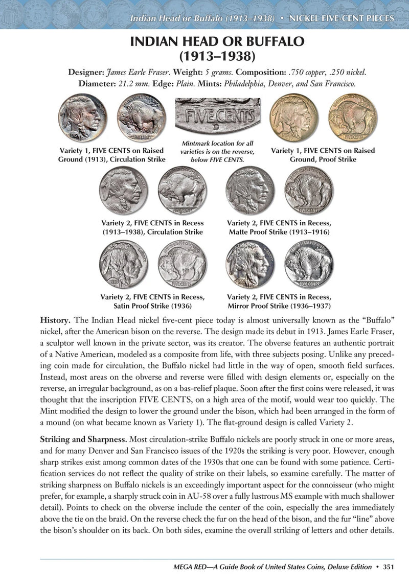 MEGA RED 10th edition US Coins -- Limited edition hardcover, and softcover