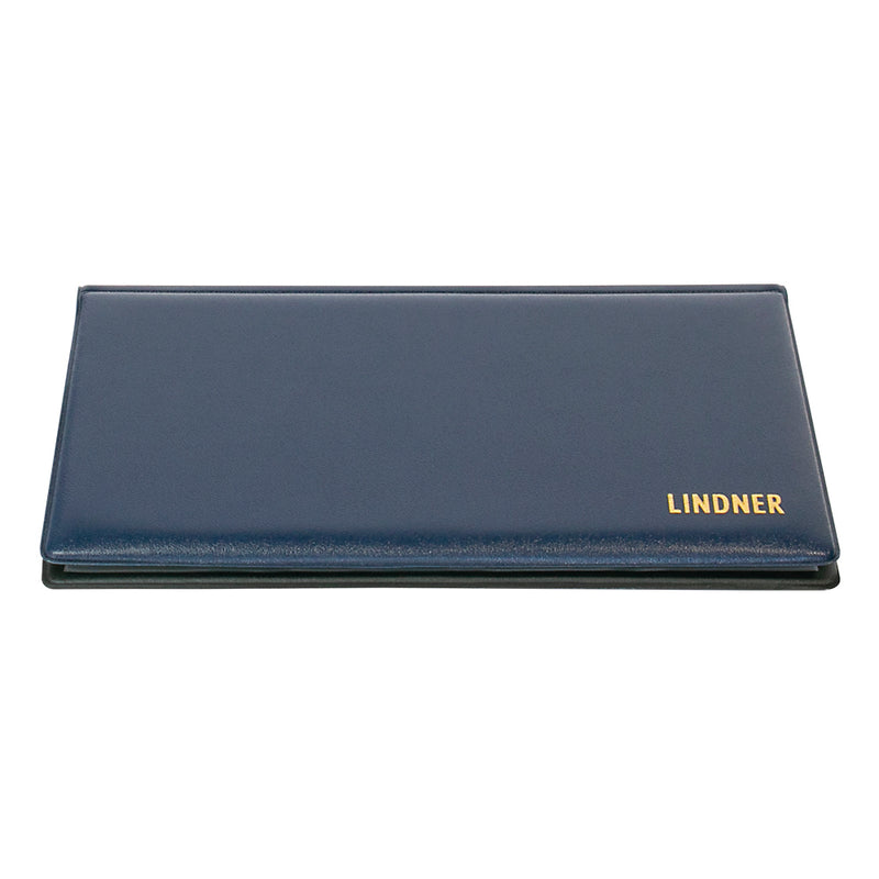 Lindner Pocket Album for Bank Notes and Documents – Dark Blue