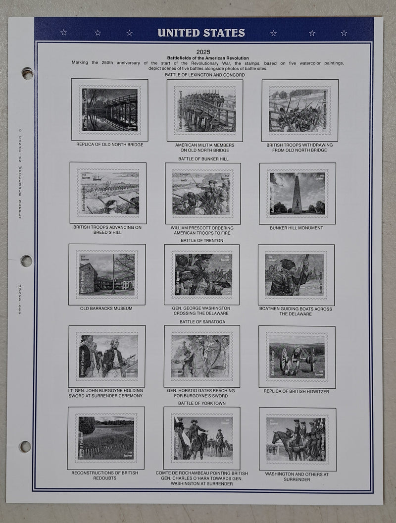 U.S. Seal Album   3-Ring Album – 5-Volume Set