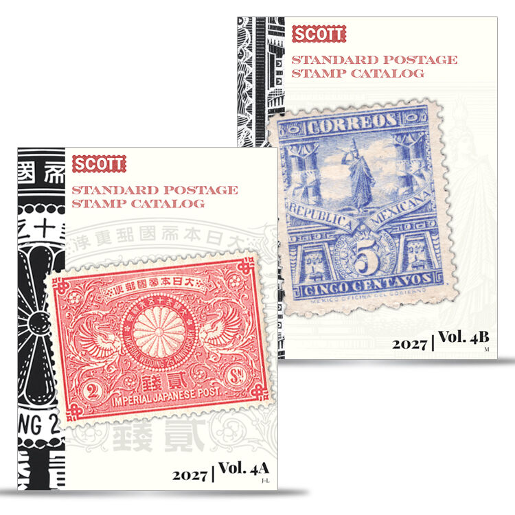 2027 Scott Standard Postage Stamp Catalogue, Vols. 1-6 - free