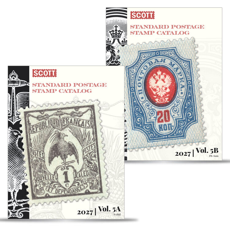 2027 Scott Standard Postage Stamp Catalogue, Vols. 1-6 - free