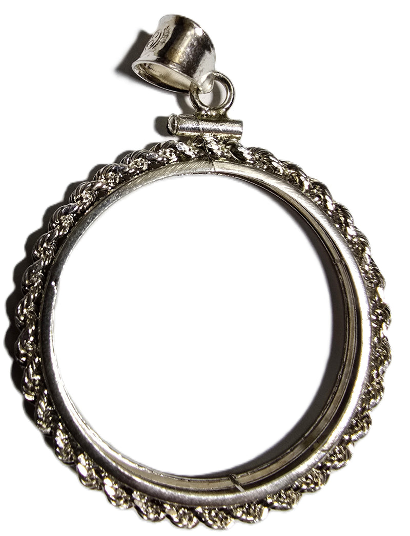 Screw-Top Coin Bezels: Perfect Fit for Your Coins  (coins not included)