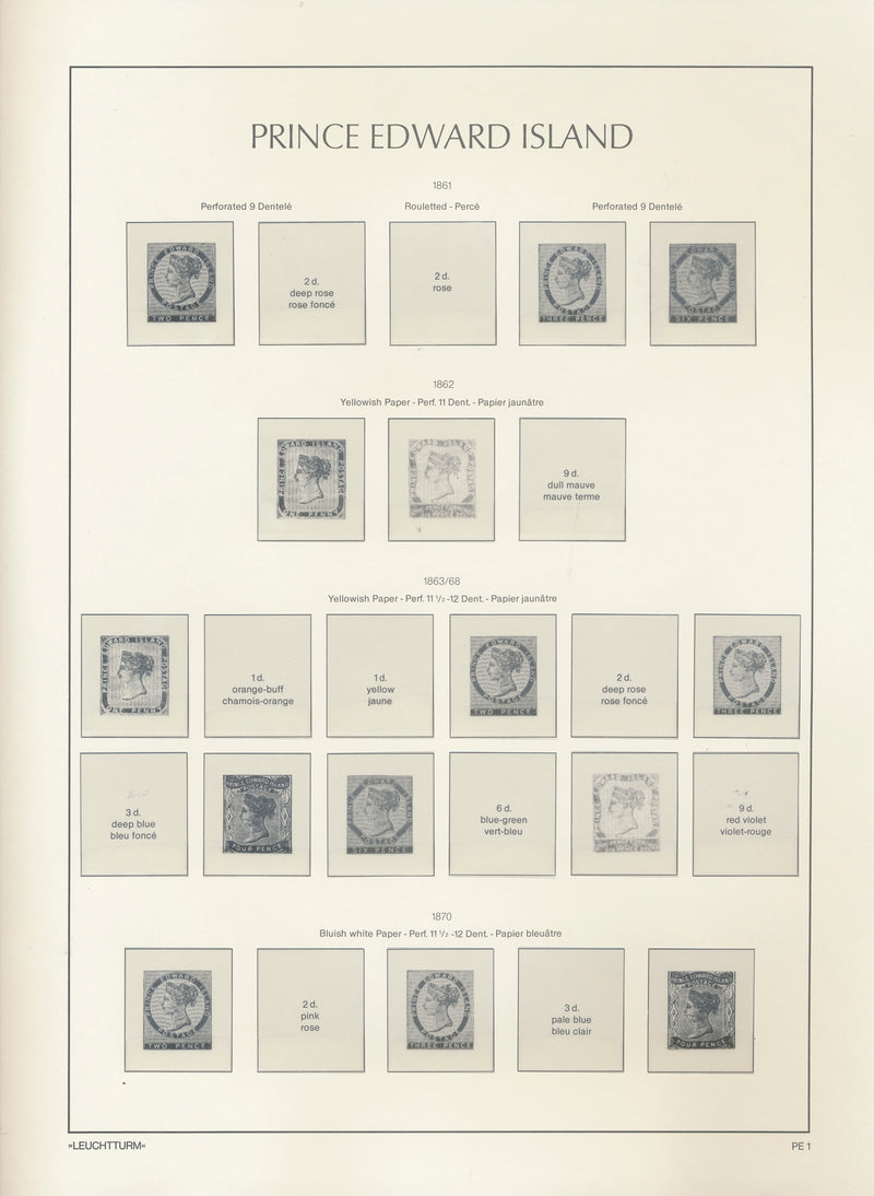 LH PREPRINTS CANADIAN PROVINCES 1851-1947 SF image 2
