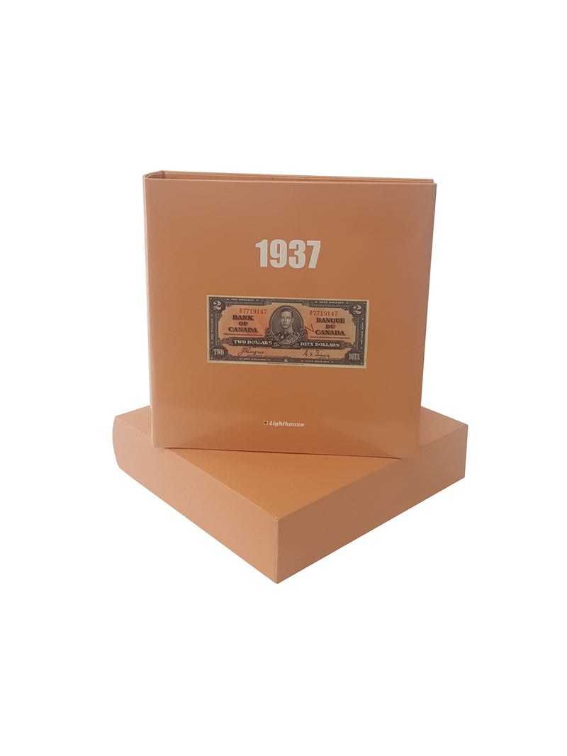 NUMIS Canada Banknote Album Set - 1937 set image