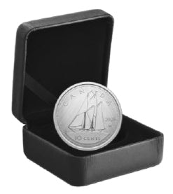 Tribute: W Mint Mark – Bluenose – 1 oz. Fine Silver Coin image 2
