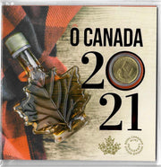 O Canada 5-Coin Gift Card Set  -- 2022 and prior - 2021 image