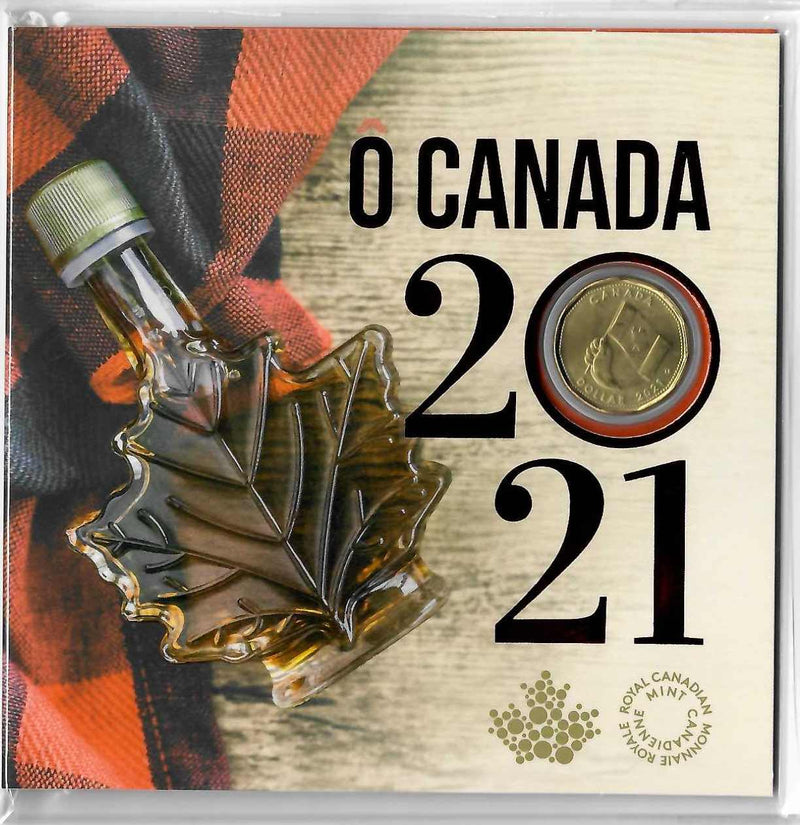 O Canada 5-Coin Gift Card Set  -- 2022 and prior - 2021 image