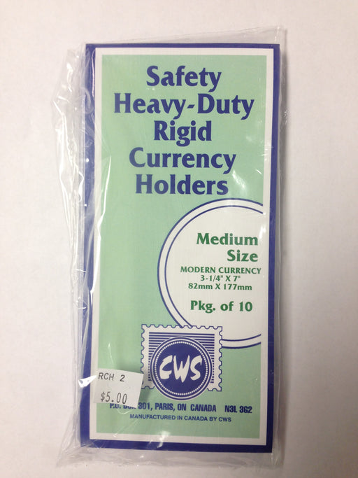 Safety Heavy Duty Rigid Currency Holders image 0