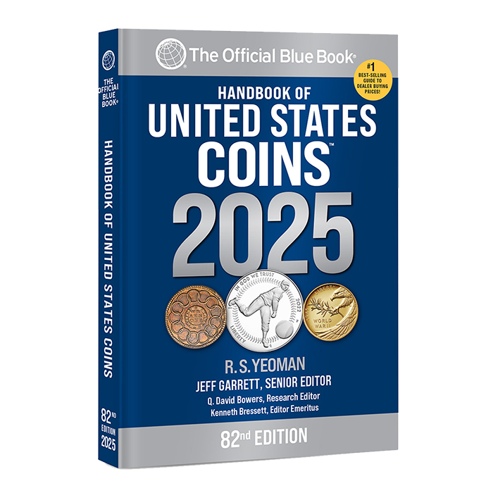 2025 Blue Book, Handbook of US Coins, Paperback image 0