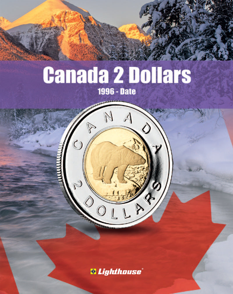 Sharp! LIGHTHOUSE VISTA COIN ALBUMS. - VISTA Coin Book Canada 2 Dollars (1996-2016) image