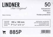 LINDNER COVER &amp; POSTCARD PROTECTORS - 885-P - 7 15/32" X 5 1/8" image