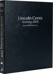 Whitman Prestige Coin Albums - LINCOLN CENTS 2009 AND ON BLACK image