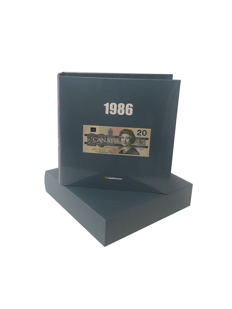 NUMIS Canada Banknote Album Set - 1986 set image