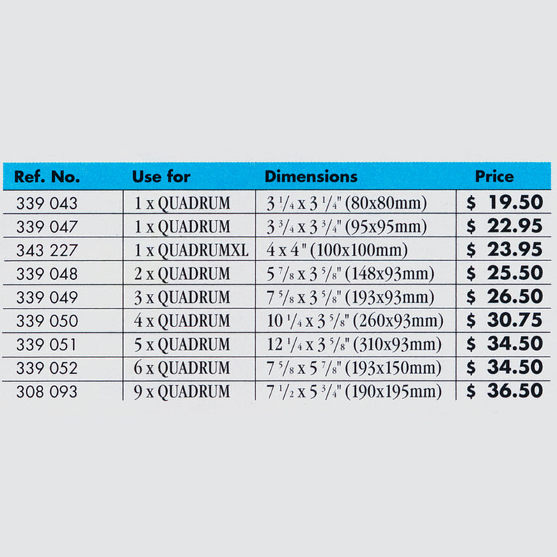 Volterra coin cases for QUADRUM coin capsules; 9 sizes image 1