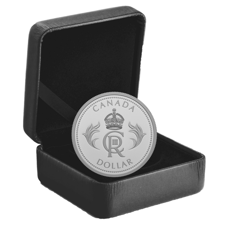 Limited Edition Proof Silver Dollar – His Majesty King Charles III’s Royal Cypher image 2