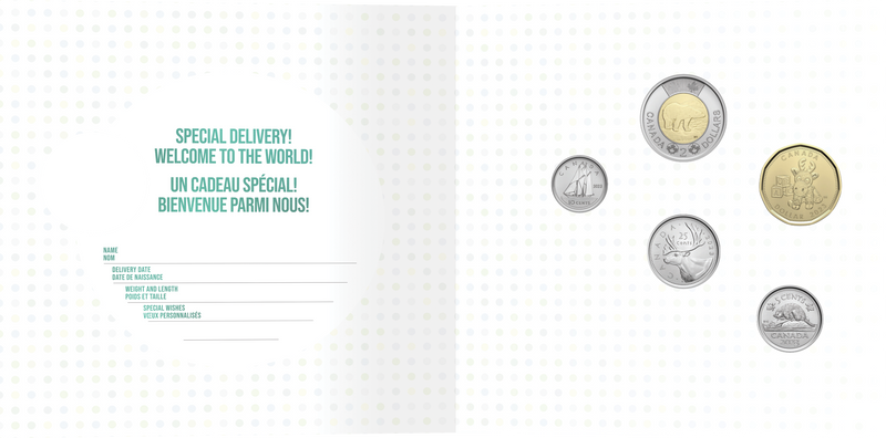 Baby Five-Coin Gift Card Set (2023) image 1