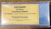 SAFGARD archival currency sleeves from the makers of SAFLIPS image 2