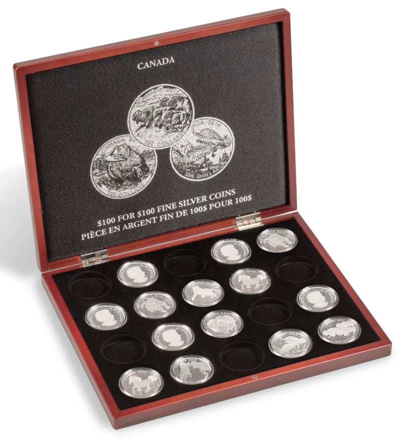 Presentation Case $100 for $100 Fine Silver Coins Canada image 0